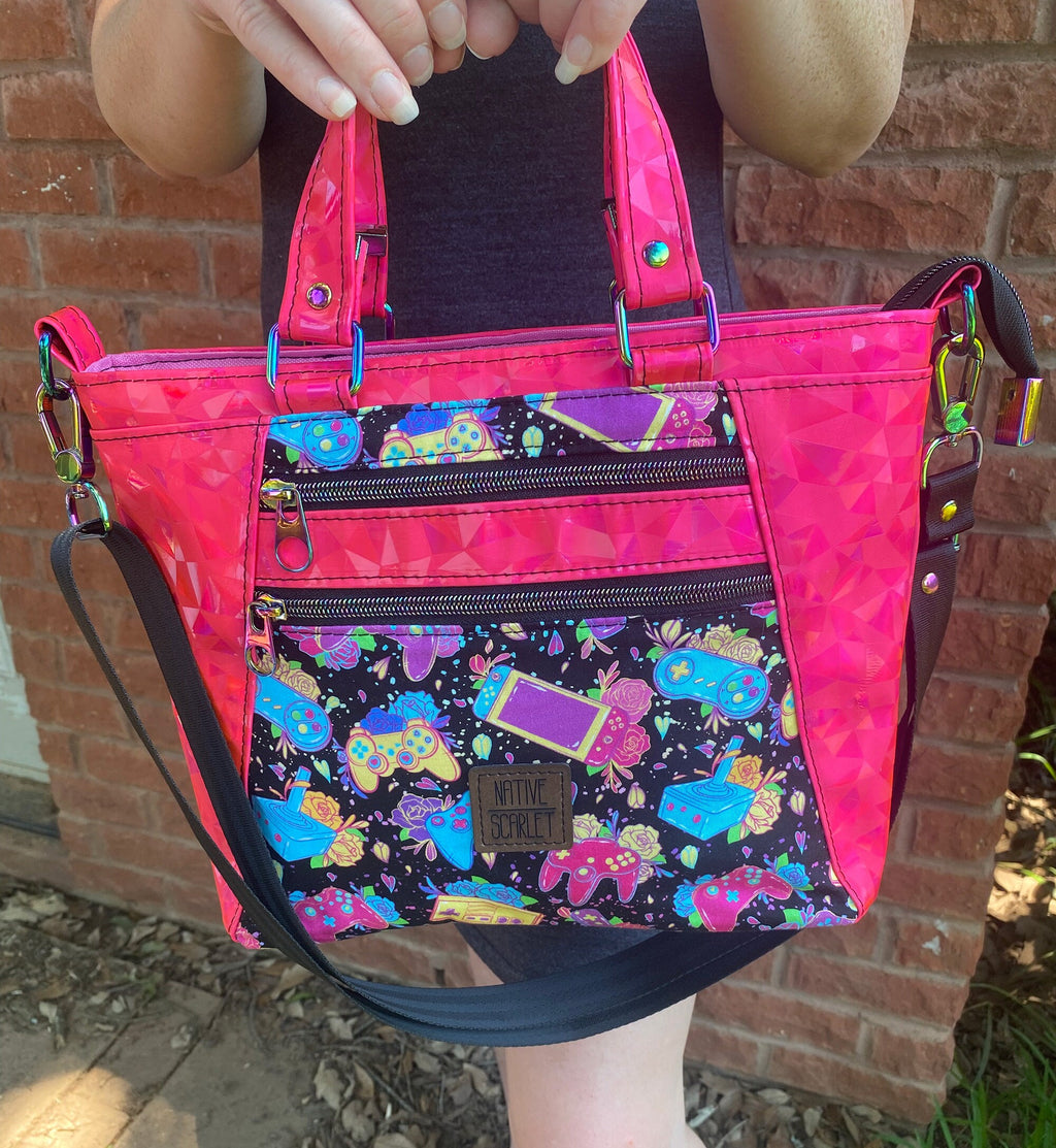 Pink Gamer  | Apothecary Handbag Small
