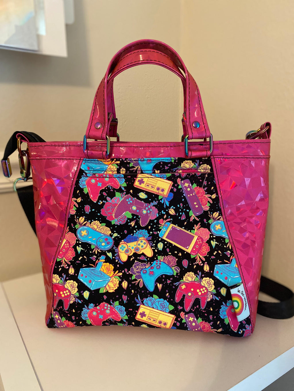 Pink Gamer  | Apothecary Handbag Small
