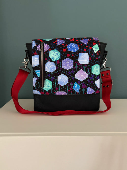 Dice Messenger Bag