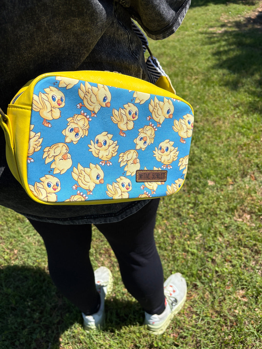 Yellow Choco Crossbody