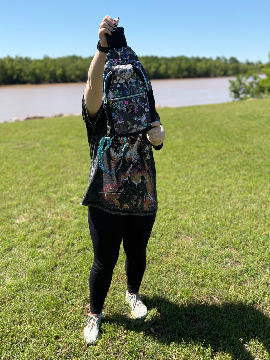 Floral Dice Sling