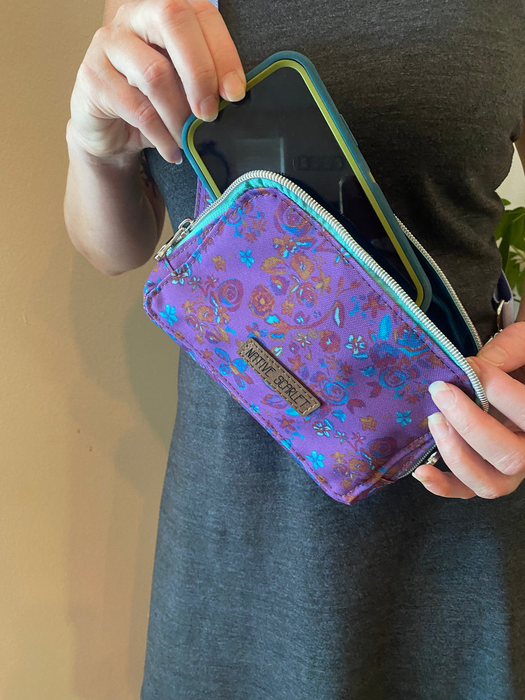 Autumn Floral Sling/Waist Bag