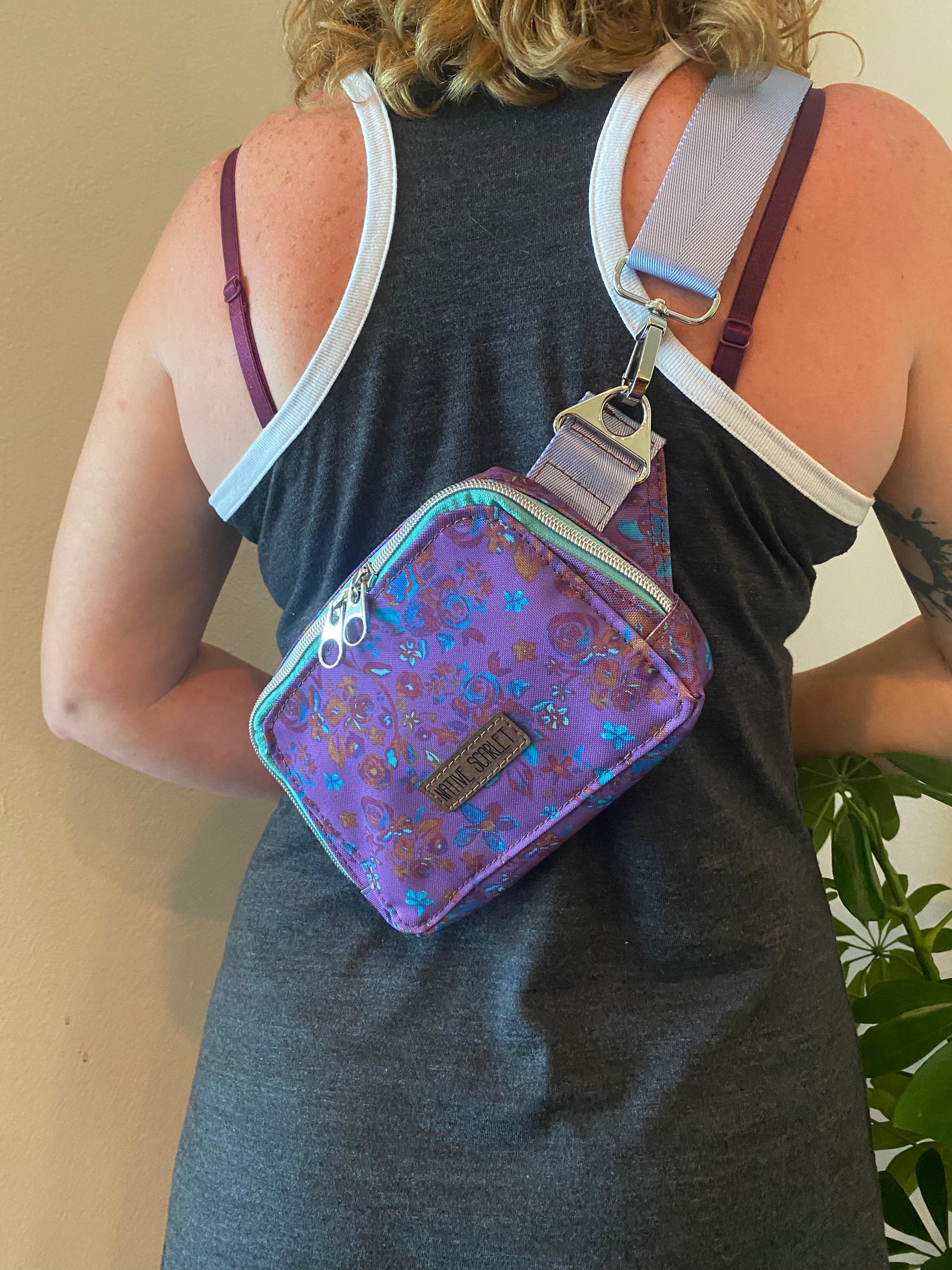 Autumn Floral Sling/Waist Bag