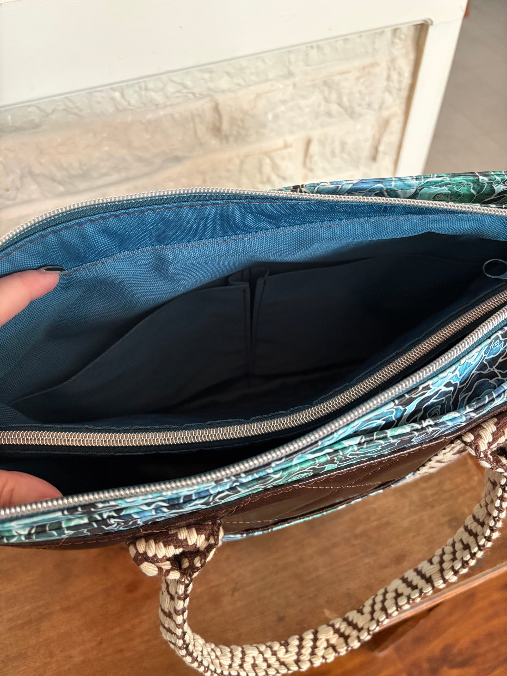 Quilted Rose Tote