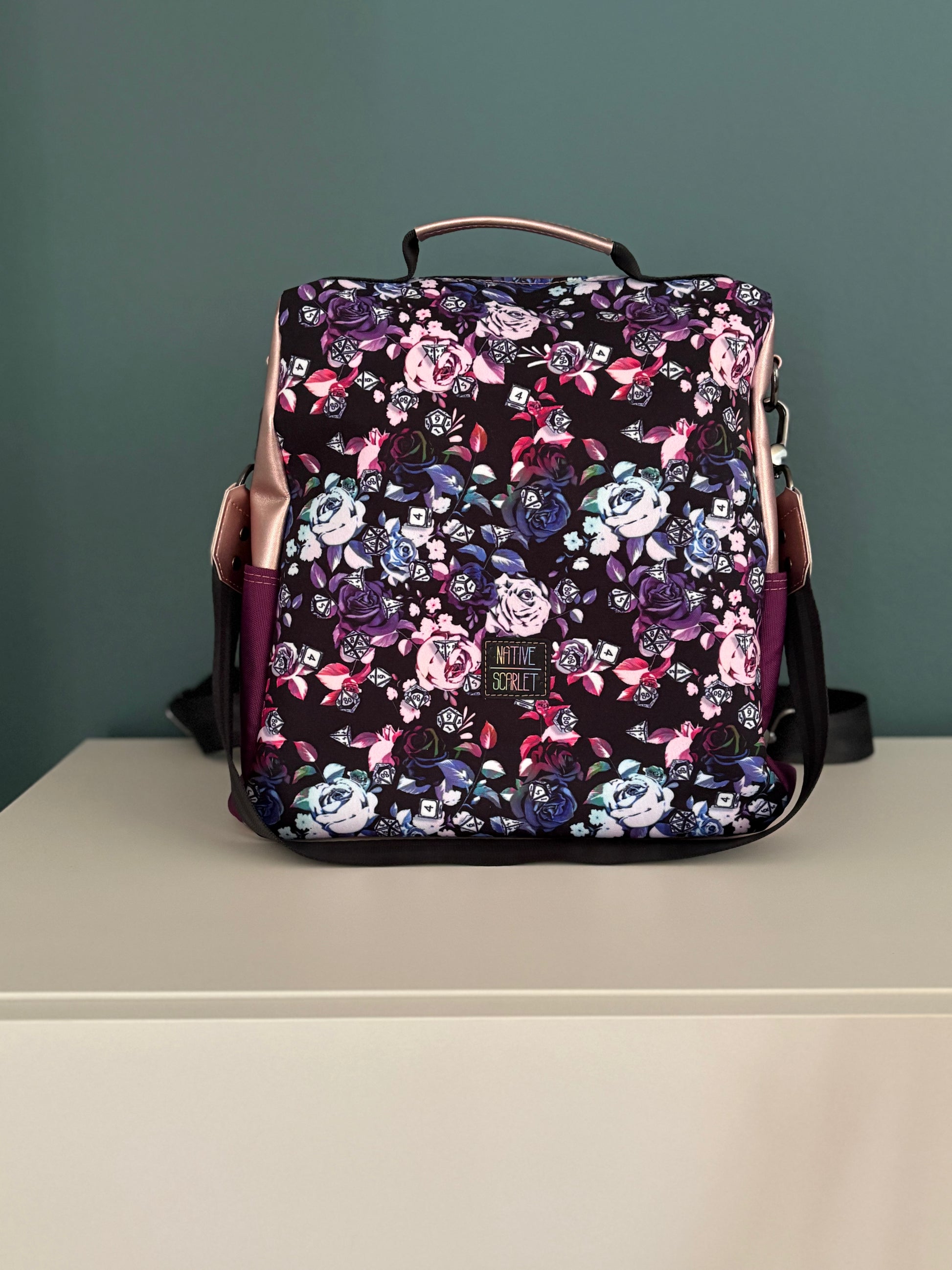 Rose Dice Guardian Backpack