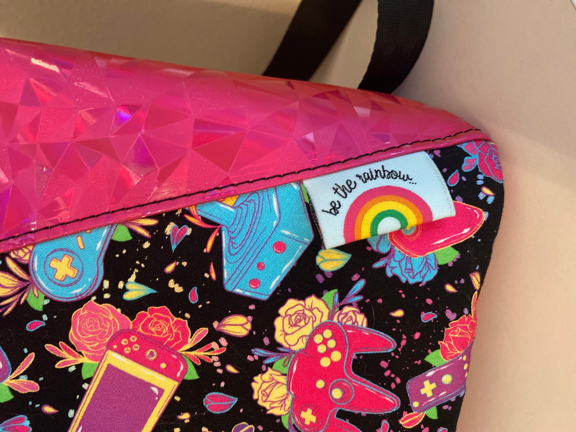 Pink Gamer  | Apothecary Handbag Small